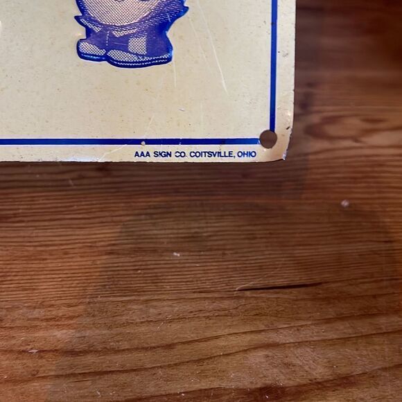 Vintage Pepsi Cola Sign “Pepsi and Pete” Soda Wall Decor Diner Police Cop Office - Picture 4 of 7